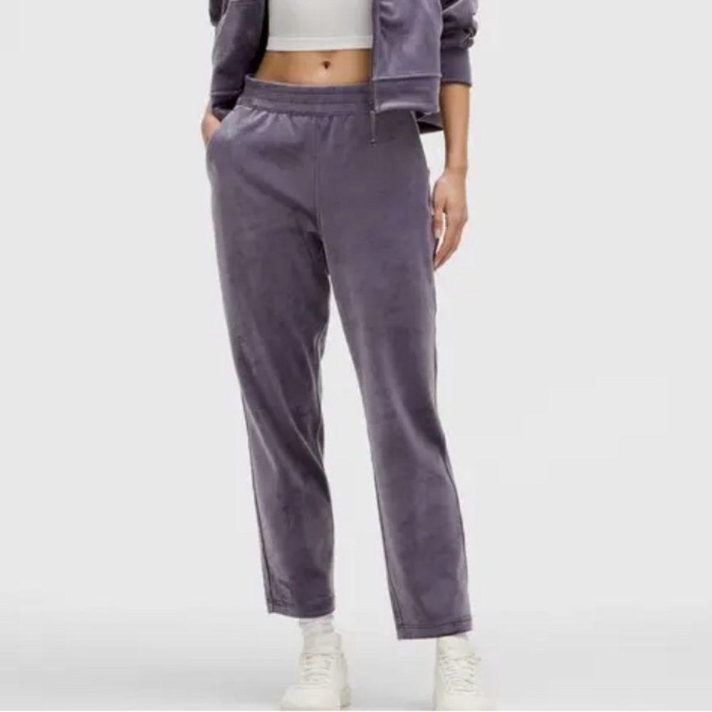 LULULEMON Scuba Straight-Leg 7/8 Length Pants - Nightfall